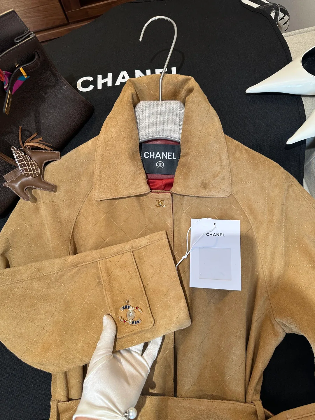 Women's Leather Jackets And Sheepskin Coats CHANEL 17856461