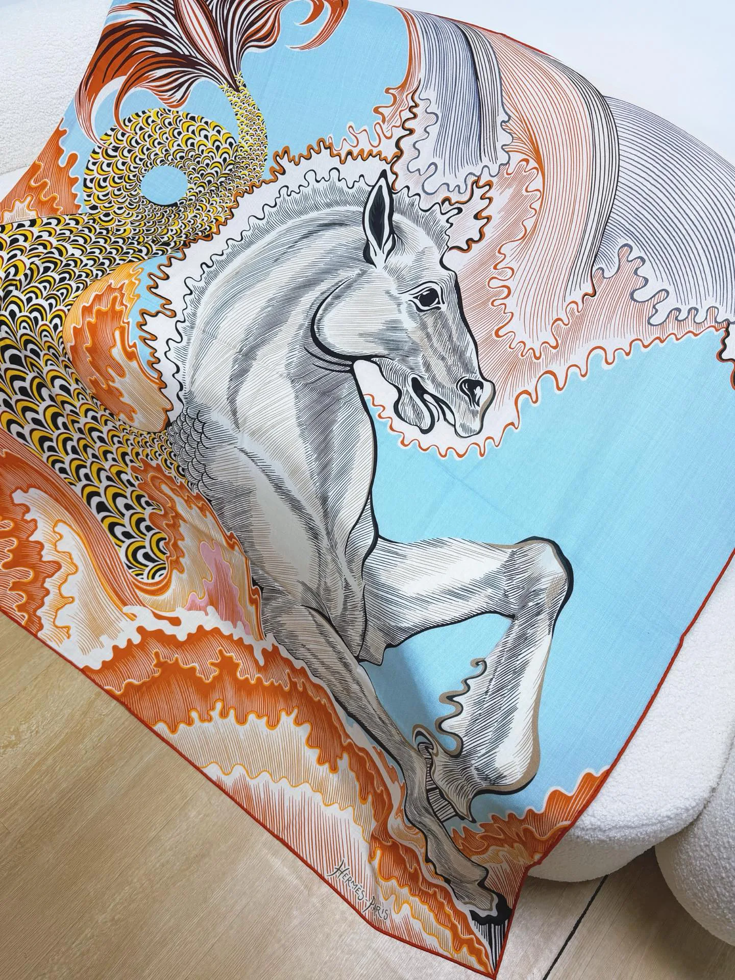 Silk Scarves HERMES 18222451
