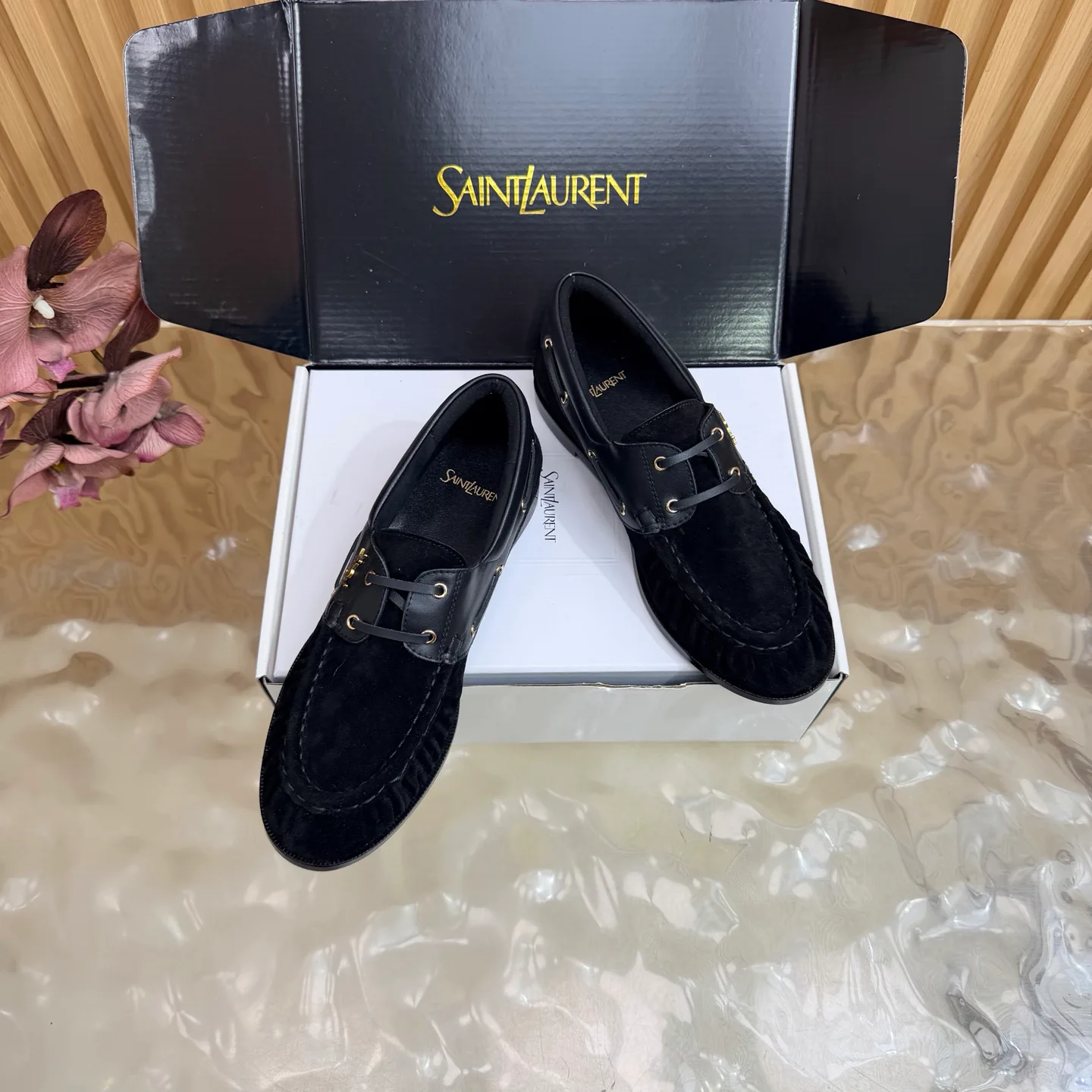 Women's Loafers And Moccasins SAINT LAURENT 17816803