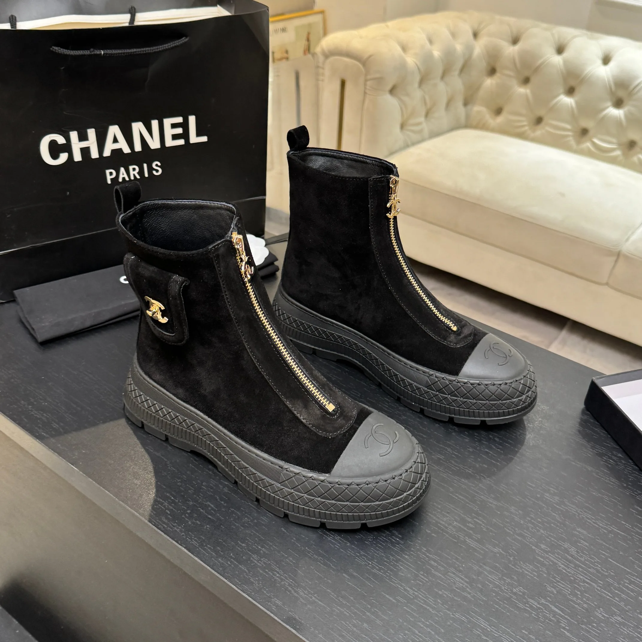 Women's Ankle Boots CHANEL 17899990