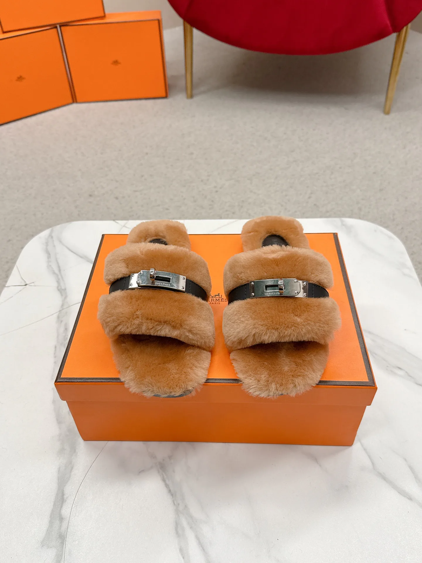 Women's Slippers HERMES 18235657