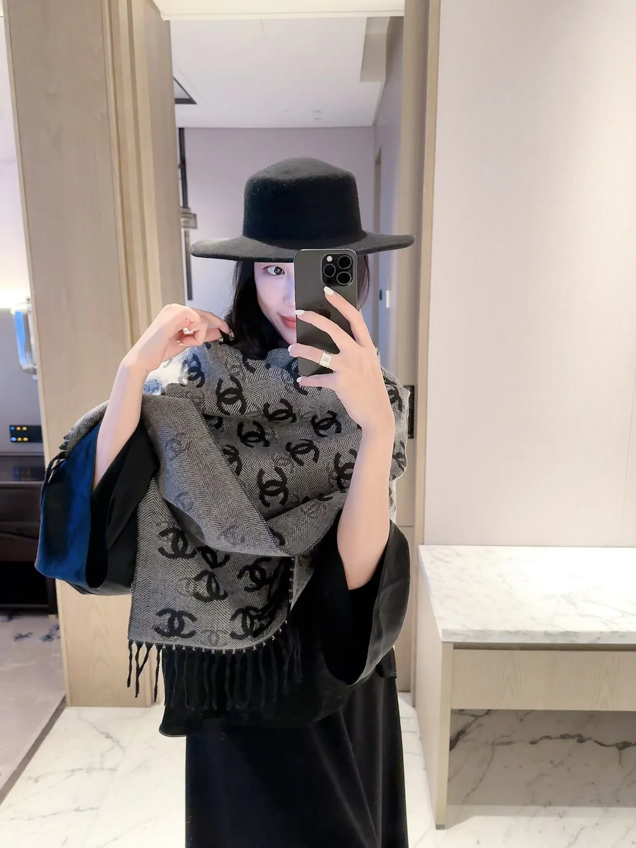 Scarves CHANEL 18322542