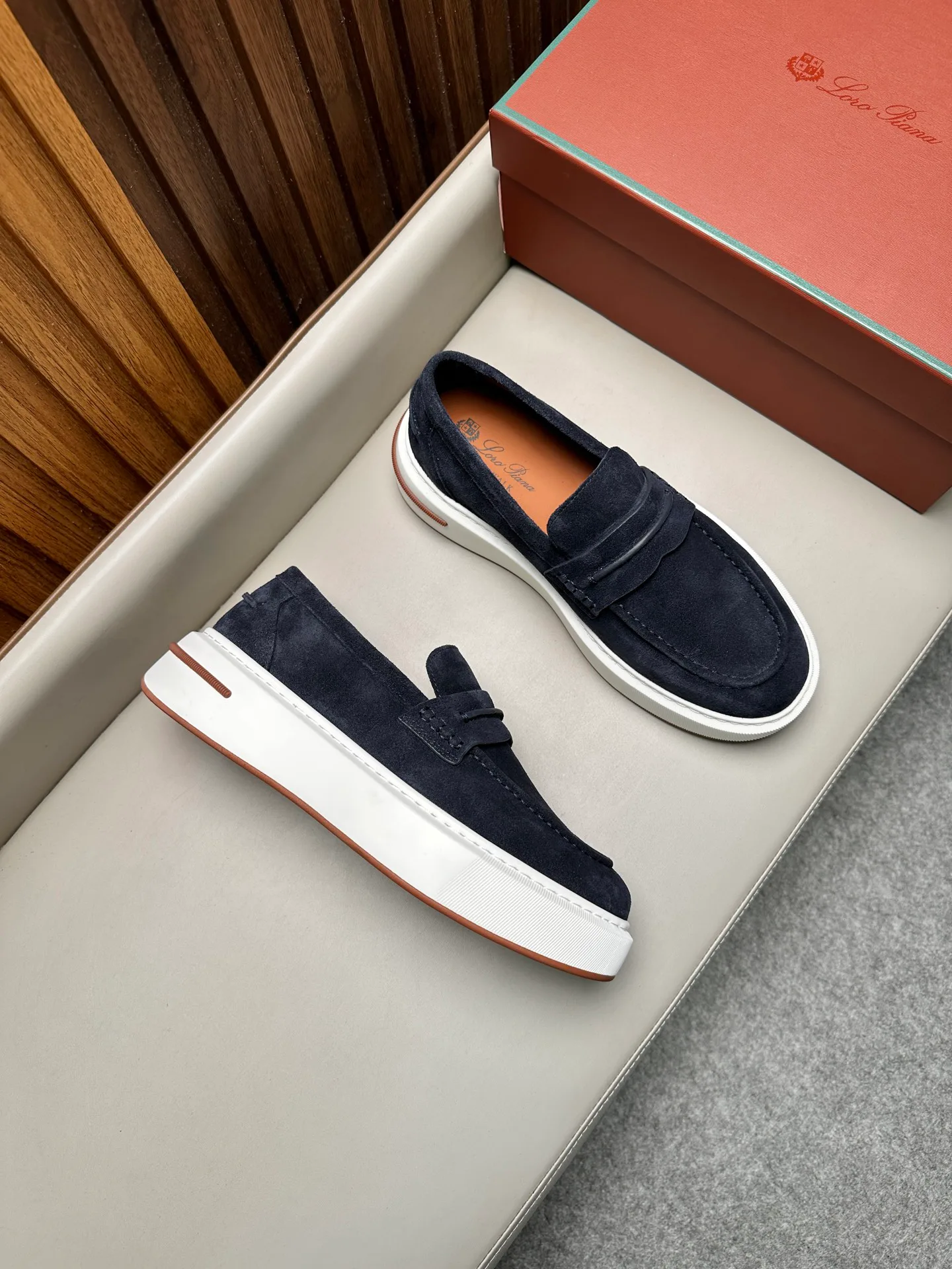 Men's Loafers And Dress Shoes LORO PIANA 18367877