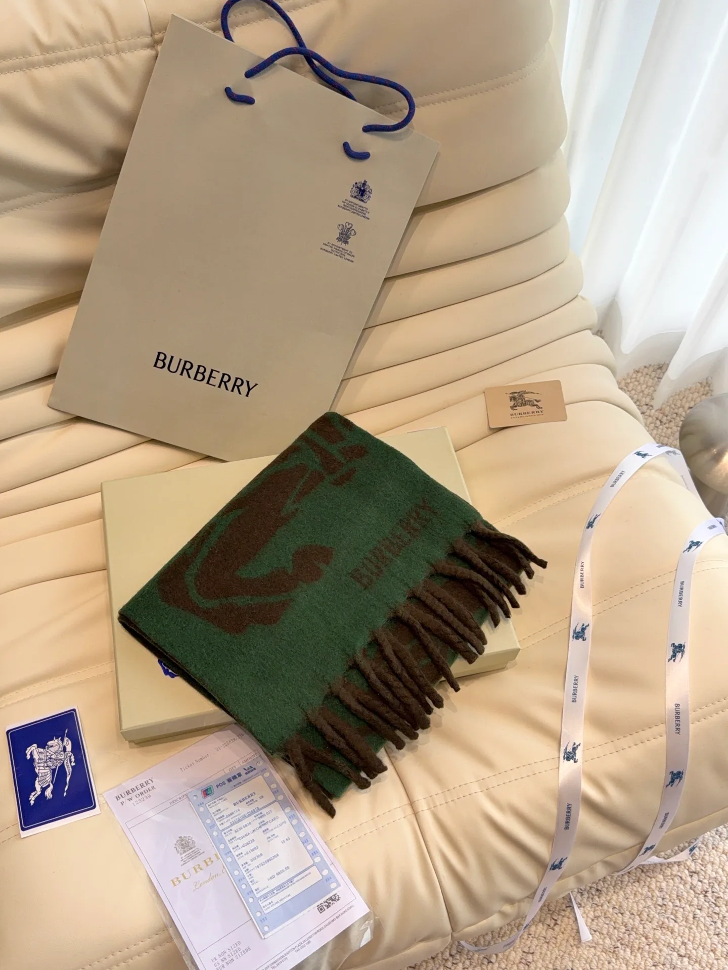 Scarves BURBERRY 18401221