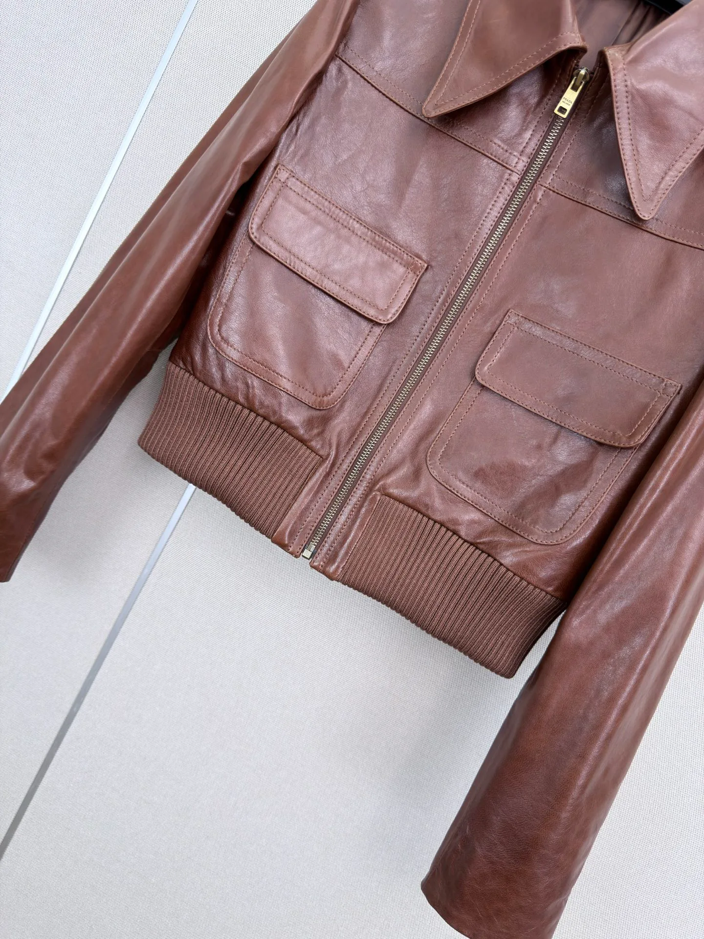 Women's Leather Jackets And Sheepskin Coats PRADA 18535546