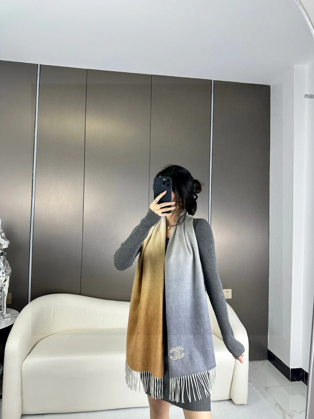 Scarves CHANEL 18322267
