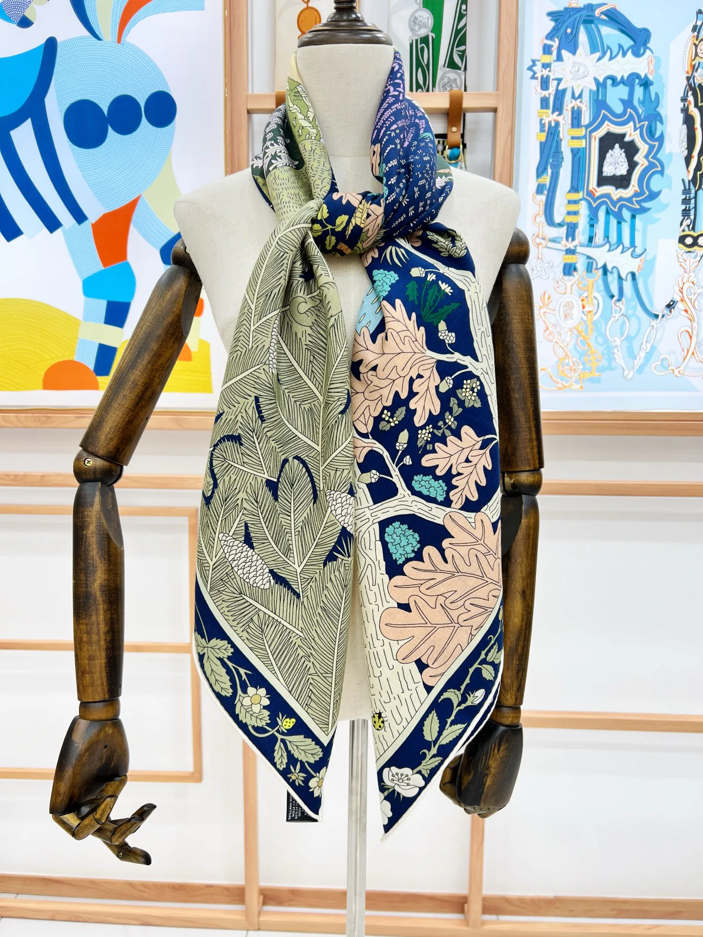 Silk Scarves HERMES 18222461
