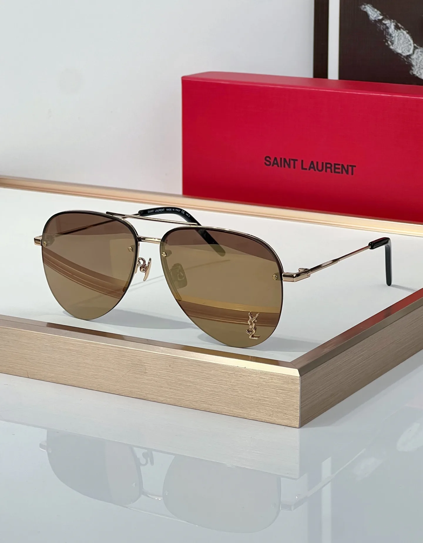 Glasses SAINT LAURENT 17825756