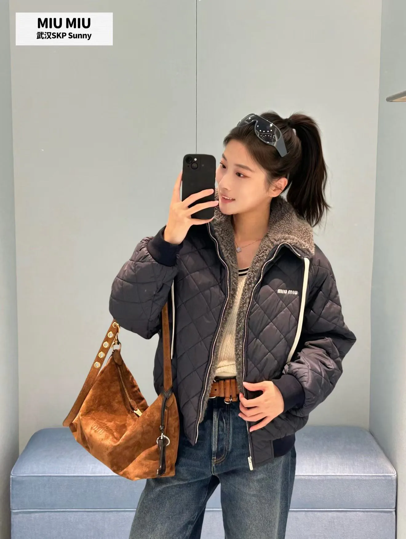 Women's Jackets And Down Jackets MIU MIU 18044074