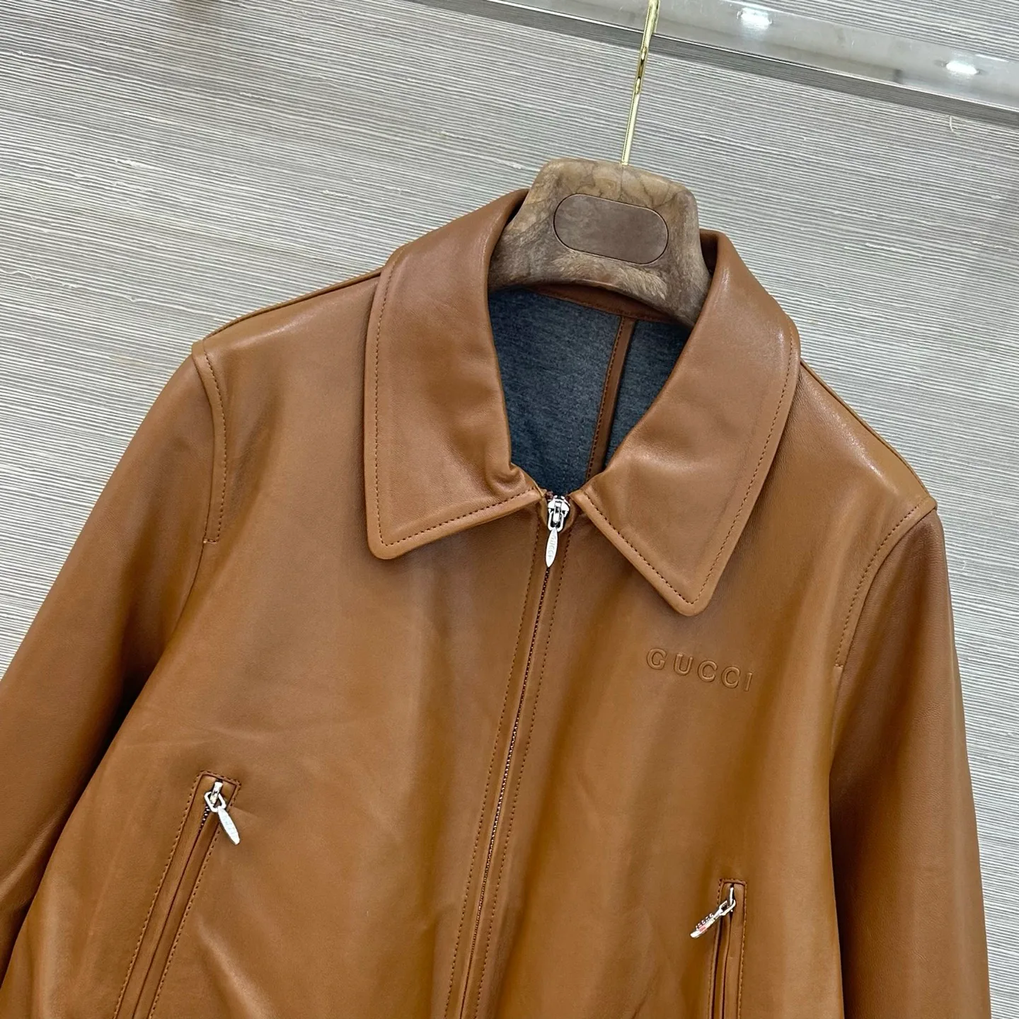 Women's Leather Jackets And Sheepskin Coats GUCCI 18027483
