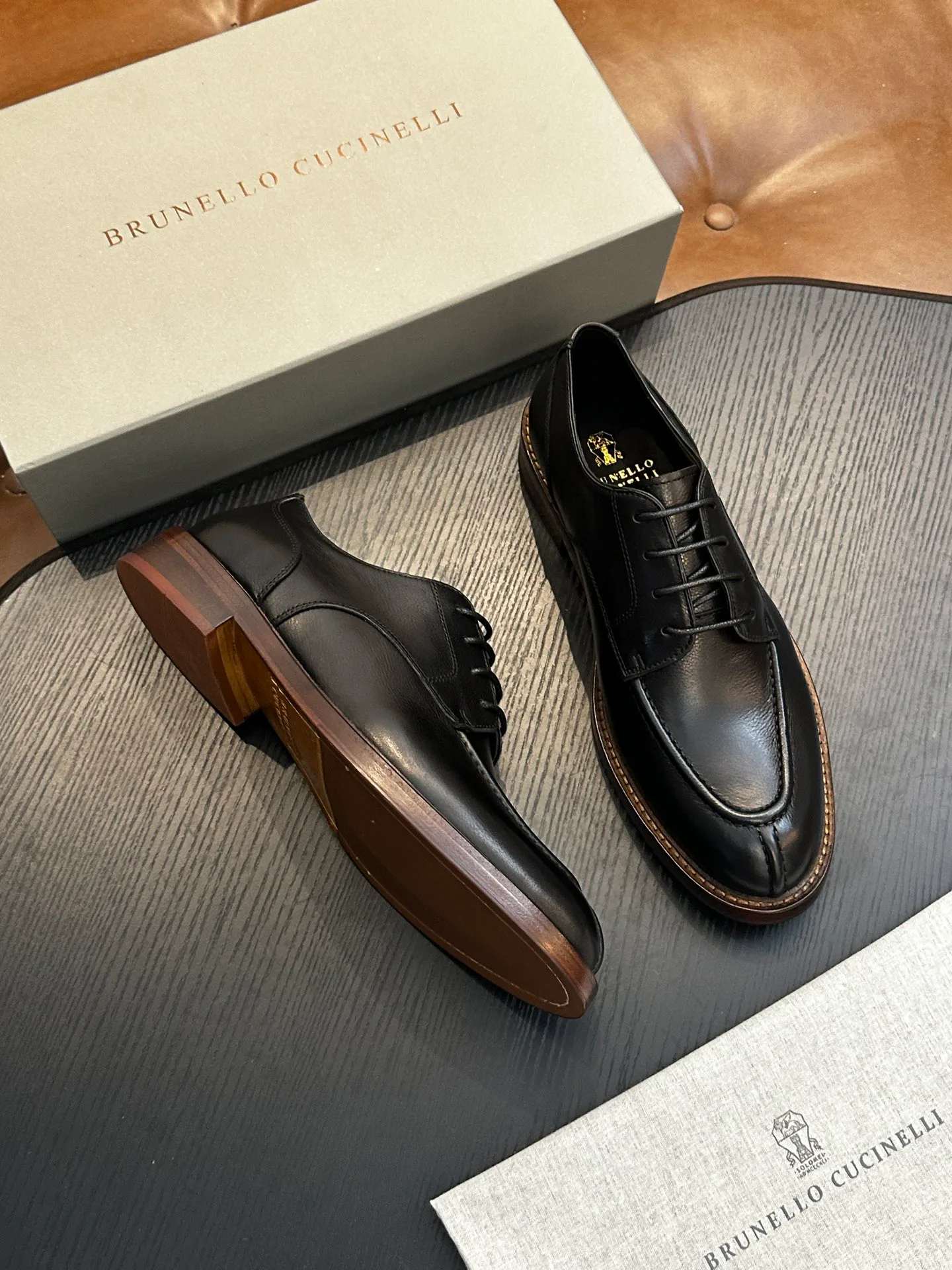 Men's Loafers And Dress Shoes BRUNELLO CUCINELLI 18405046