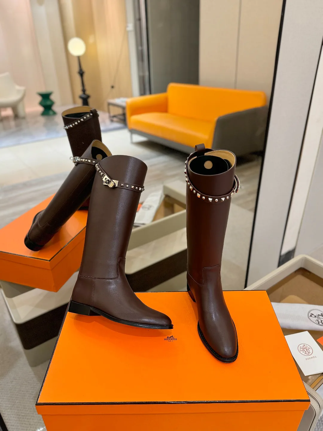Women's Boots HERMES 18521288