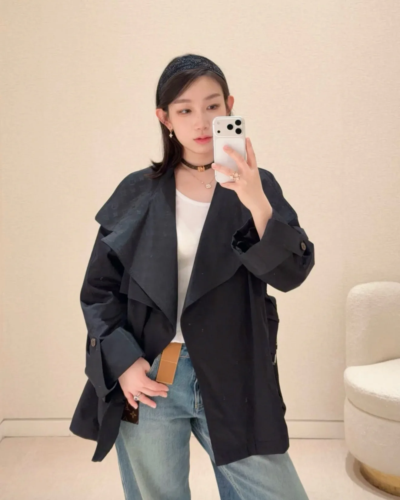 Women's Trench Coats LOUIS VUITTON 18044717