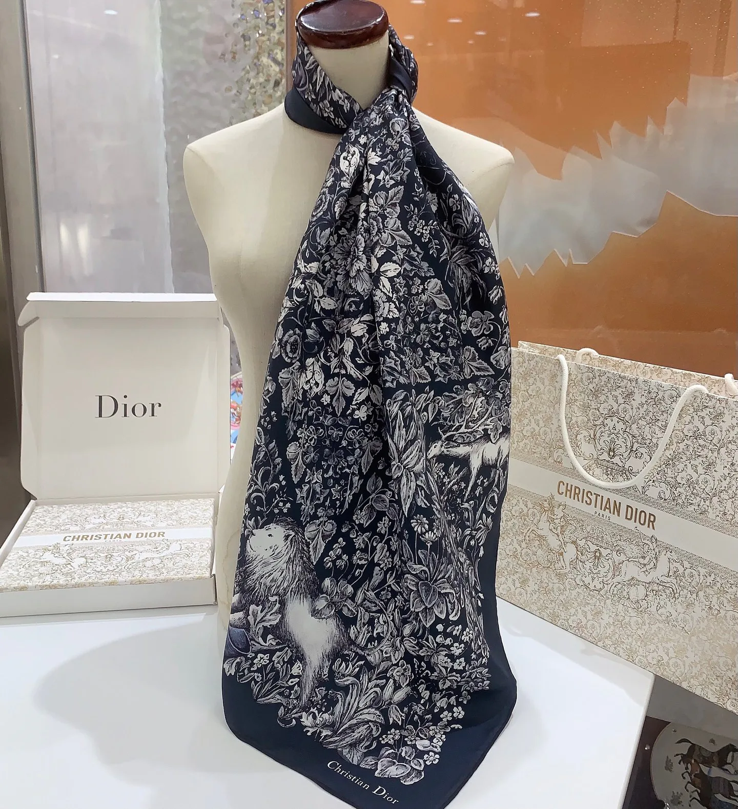 Silk Scarves CHRISTIAN DIOR 17987103