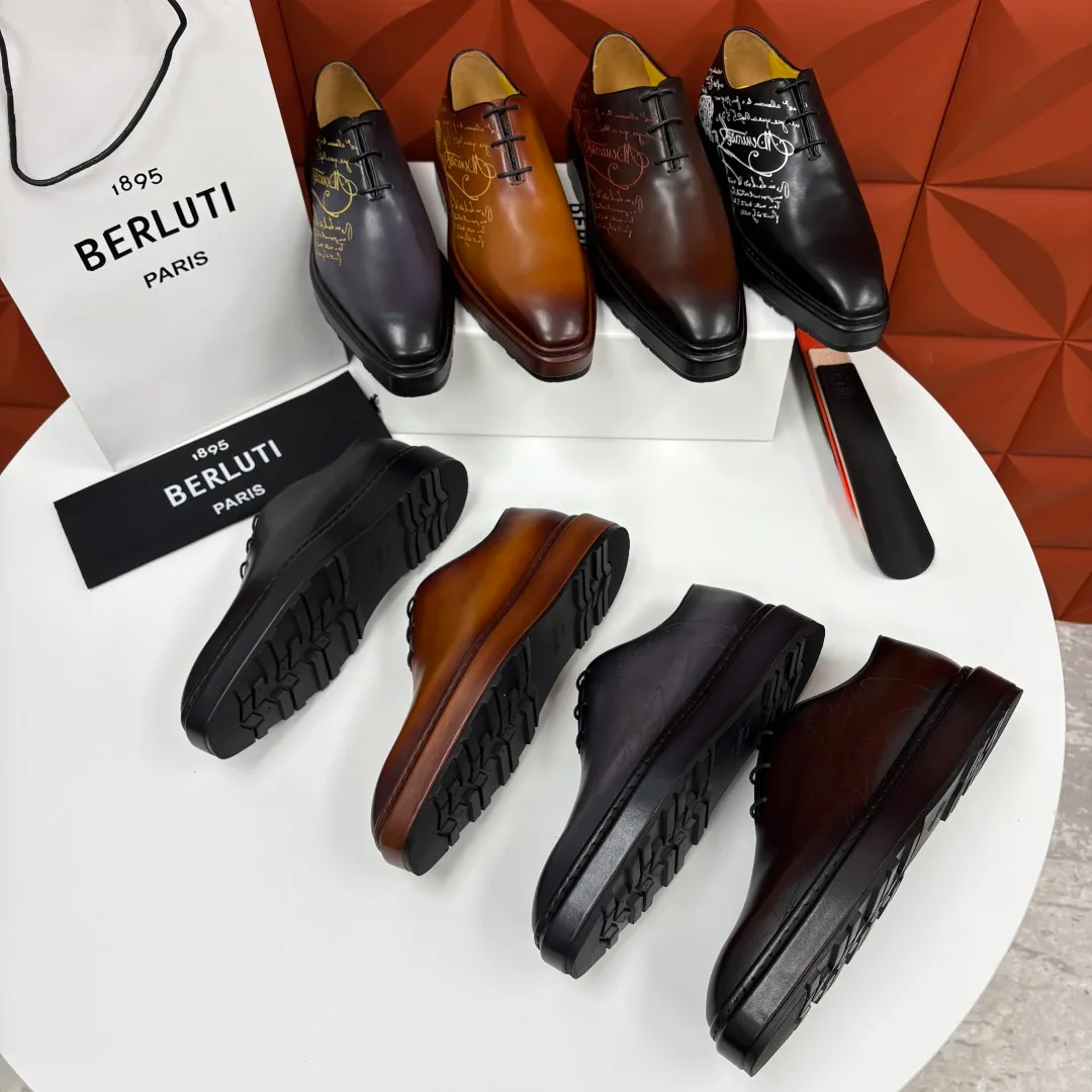 Men's Loafers And Dress Shoes BERLUTI 18117506