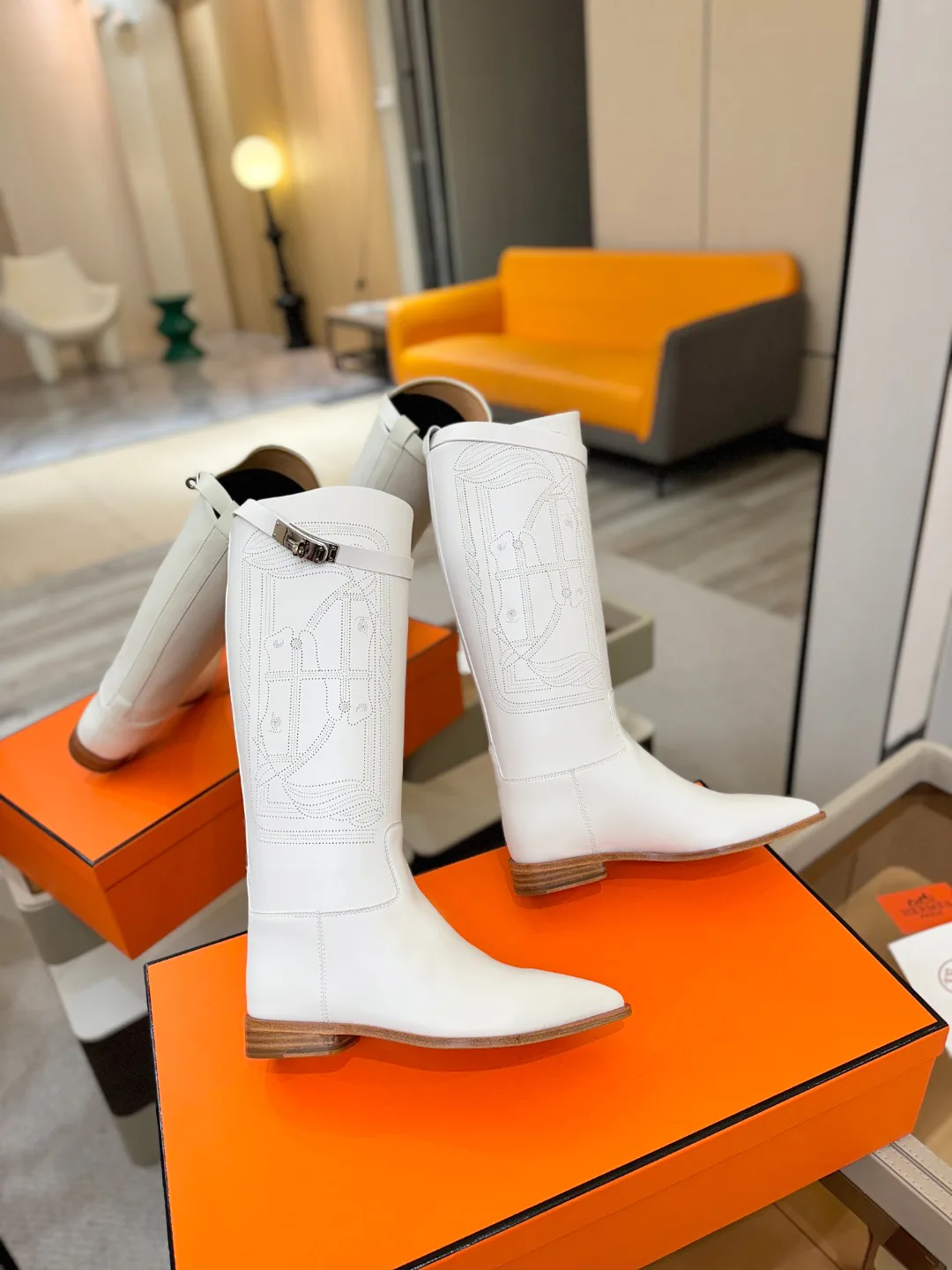 Сапоги Женские Hermes 18621708