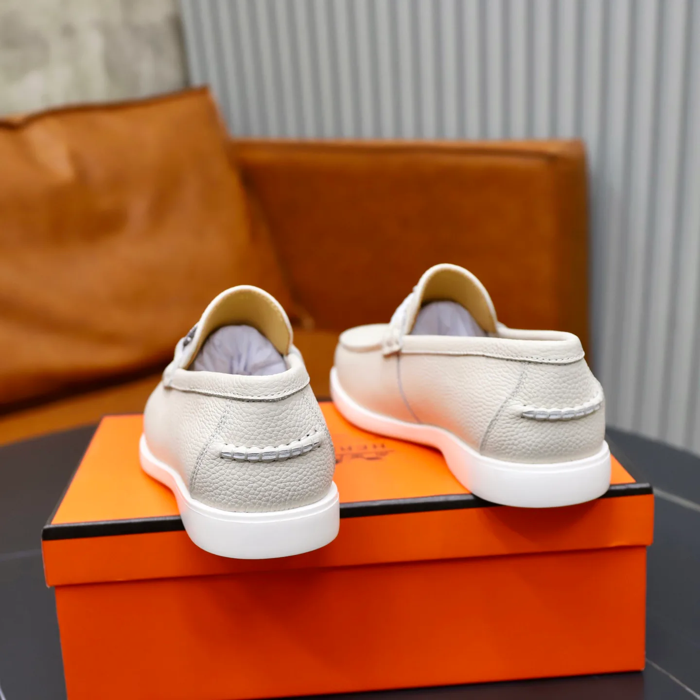 Men's Loafers And Dress Shoes HERMES 18103083