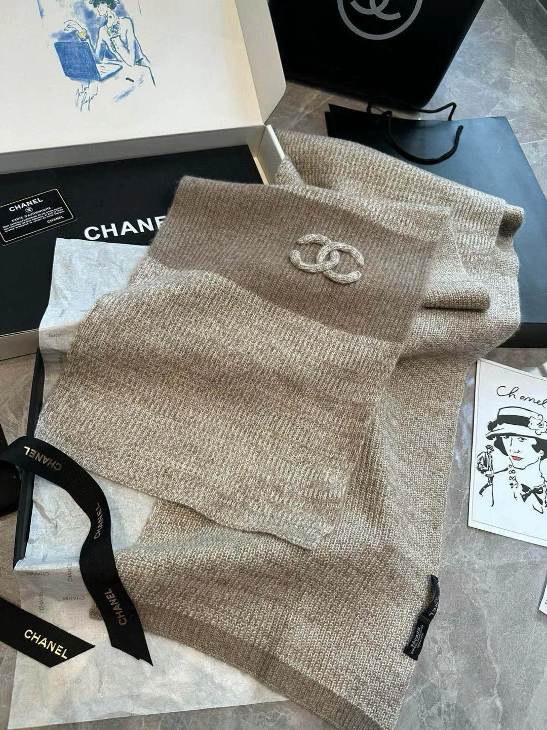 Scarves CHANEL 17940711