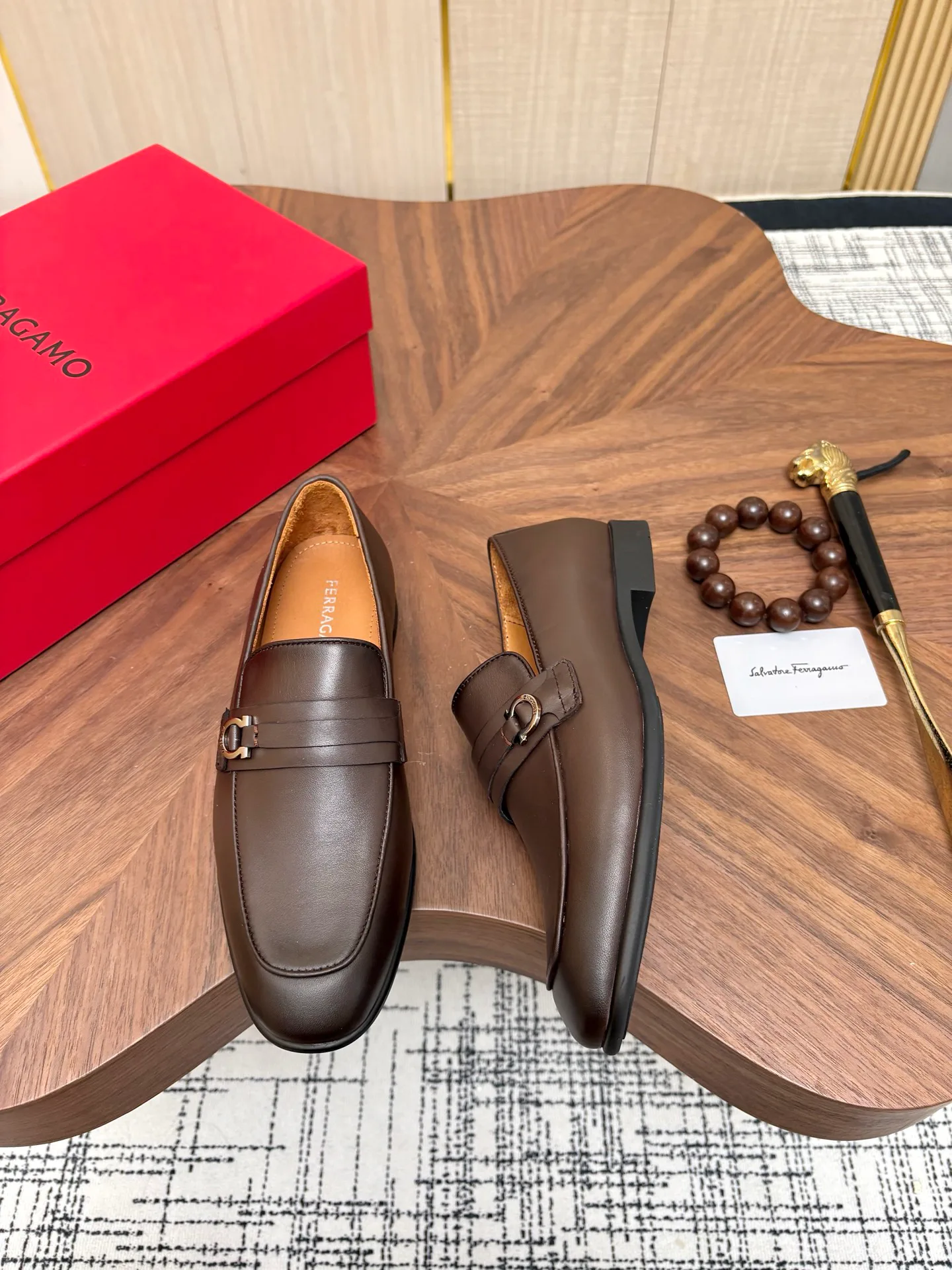 Men's Loafers And Dress Shoes SALVATORE FERRAGAMO 18257094