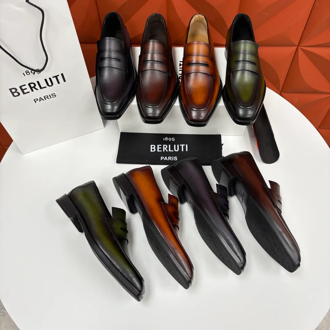 Men's Loafers And Dress Shoes BERLUTI 18117420
