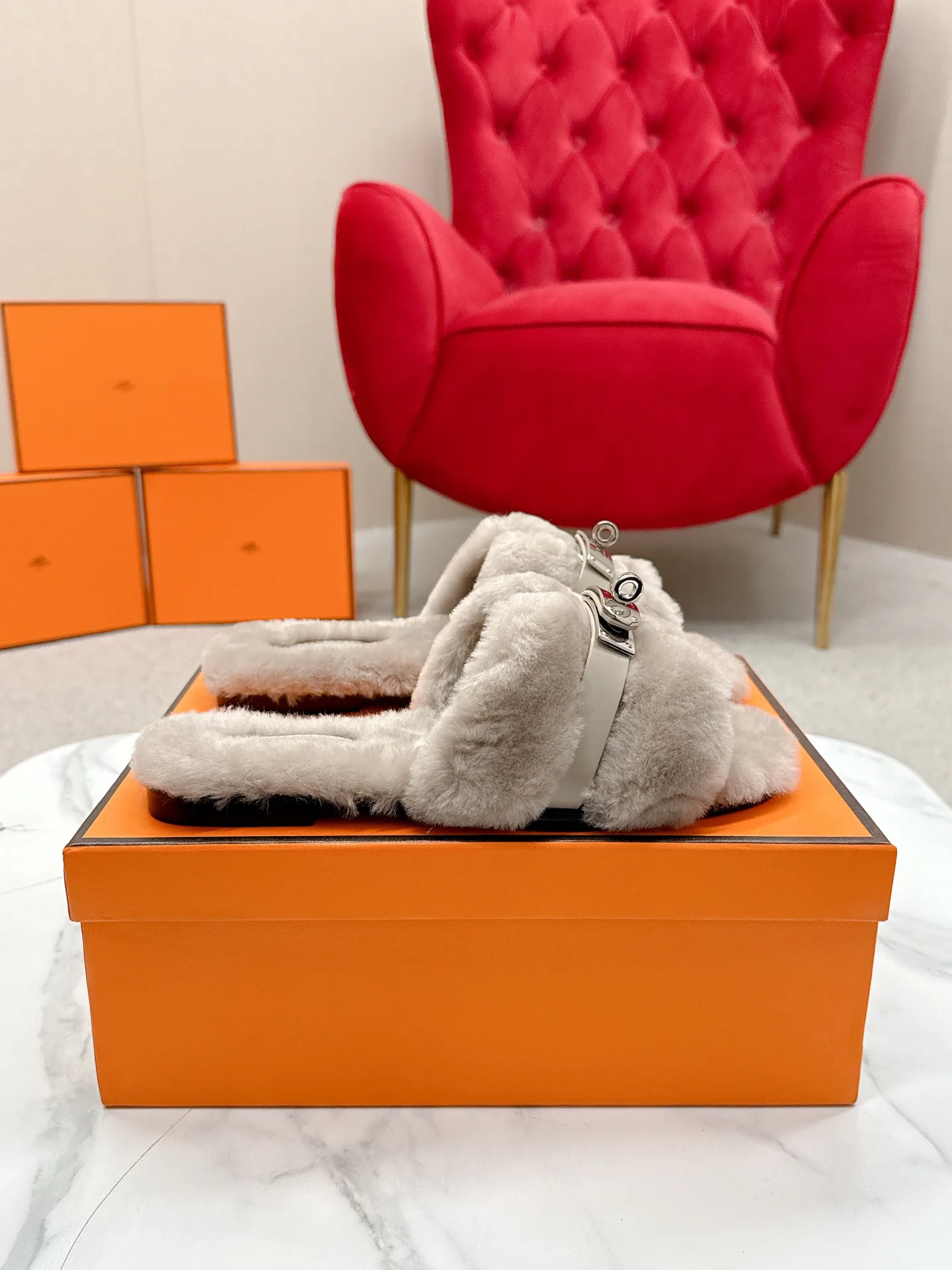 Women's Slippers HERMES 18235680