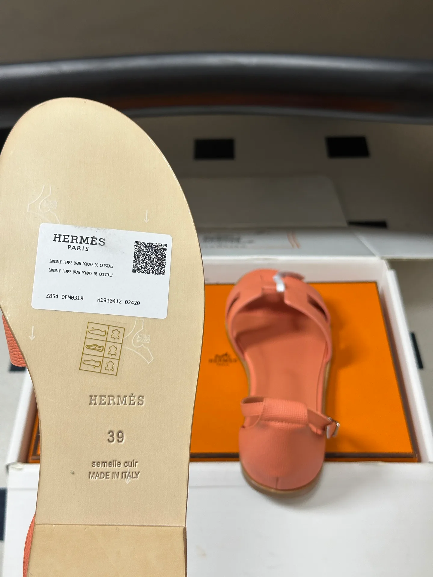 Women's Open-Toe Sandals HERMES 18392441