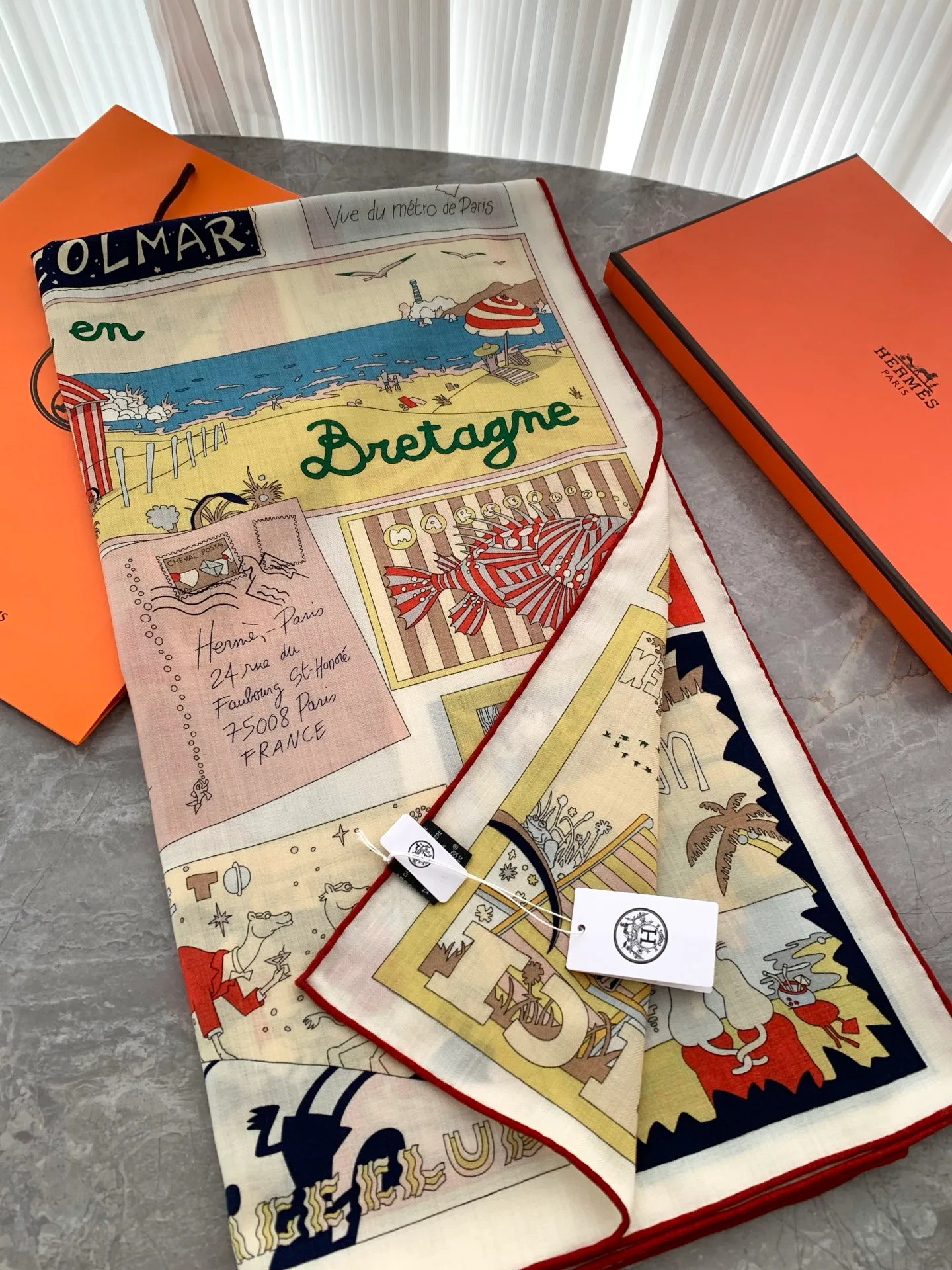 Silk Scarves HERMES 18374320