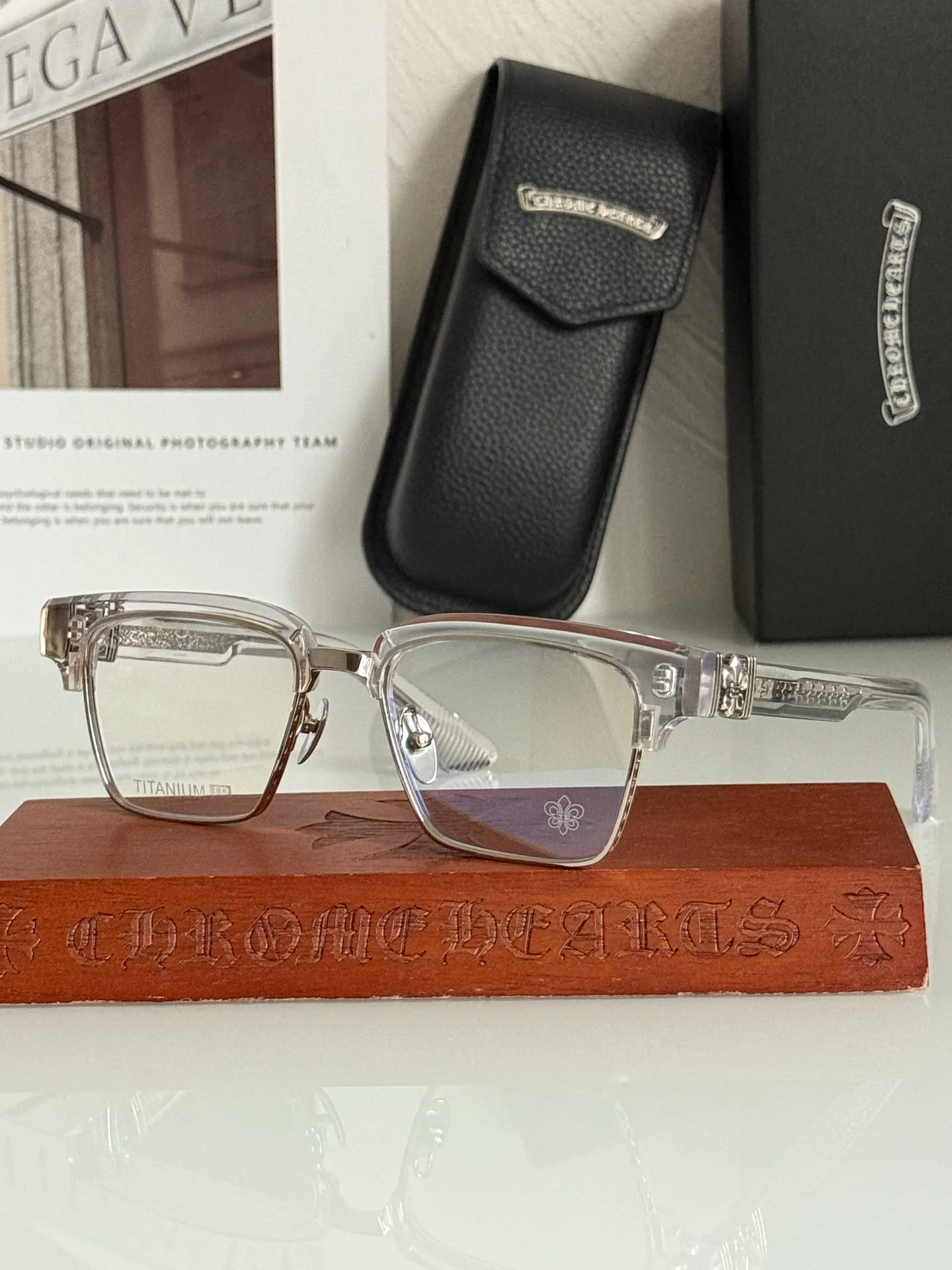 Glasses CHROME HEARTS 17565409