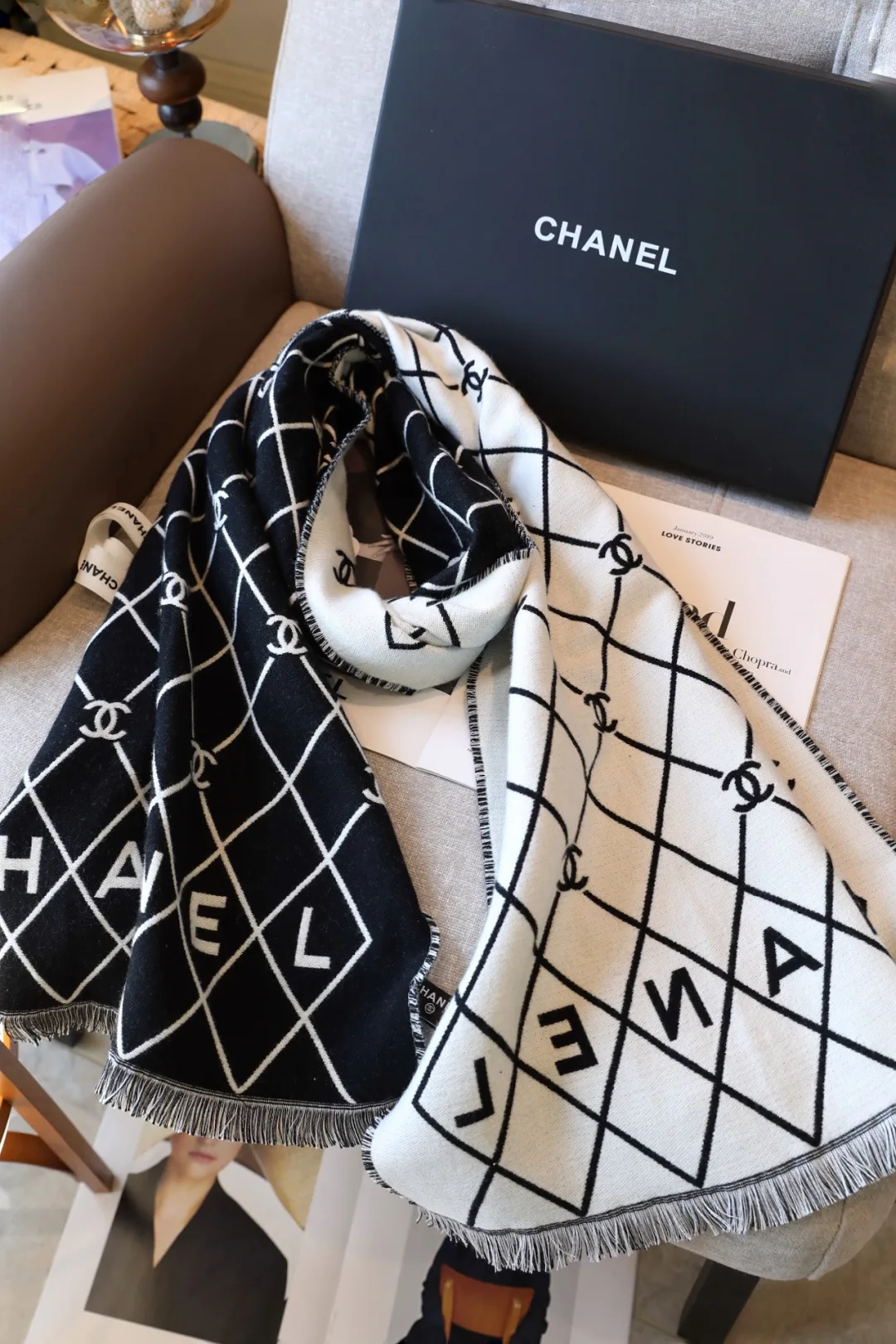 Scarves CHANEL 17885960