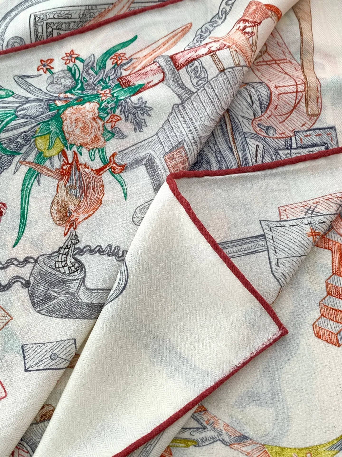 Silk Scarves HERMES 17991628