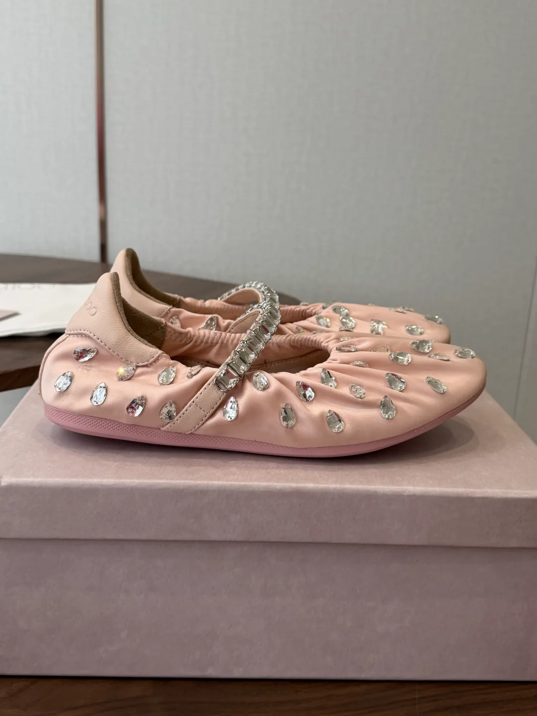Women's Ballet Flats JIMMY CHOO 18258085