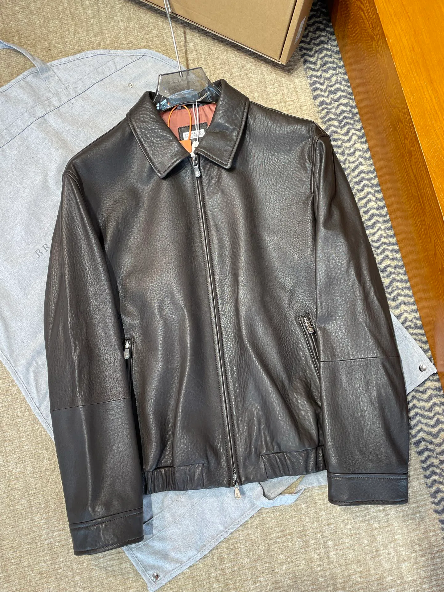 Men's Leather Jackets And Sheepskin Coats BRUNELLO CUCINELLI 18235995