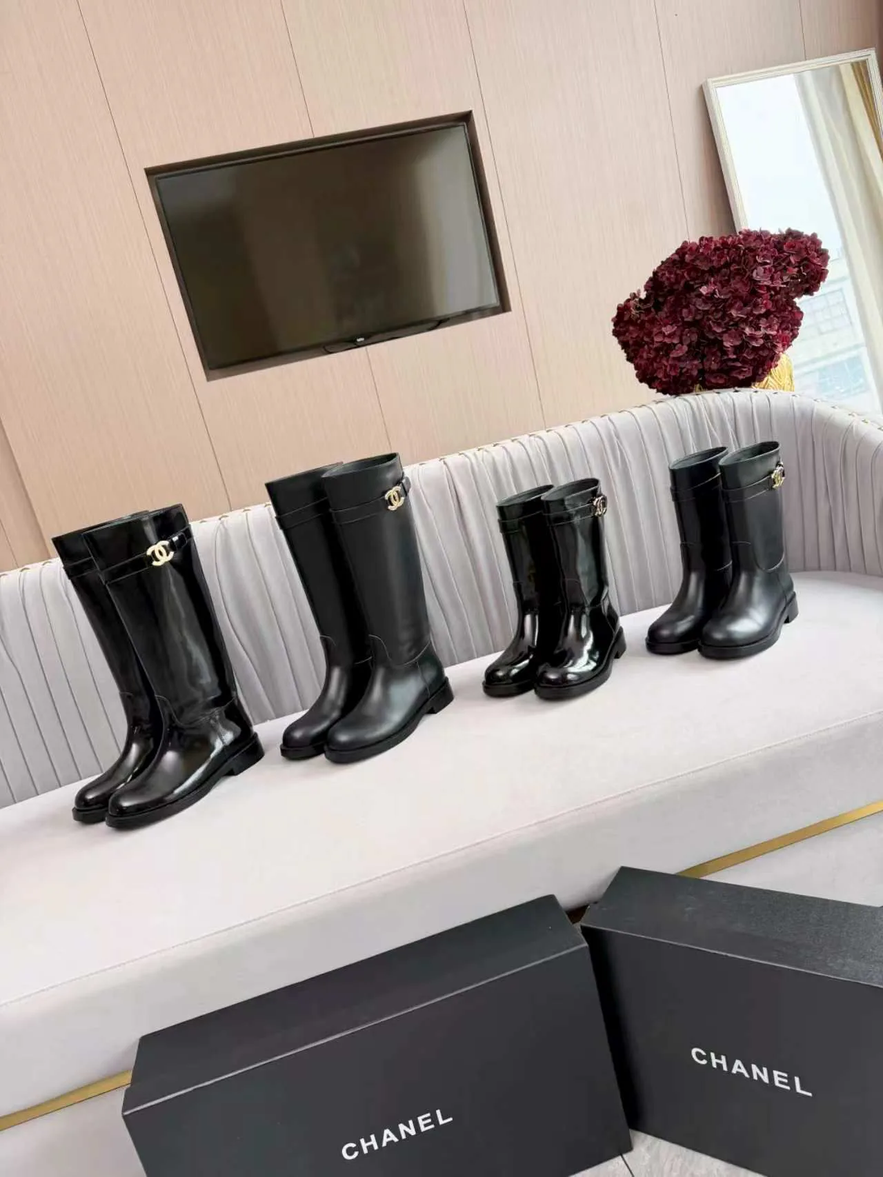Women's Boots CHANEL 17957164