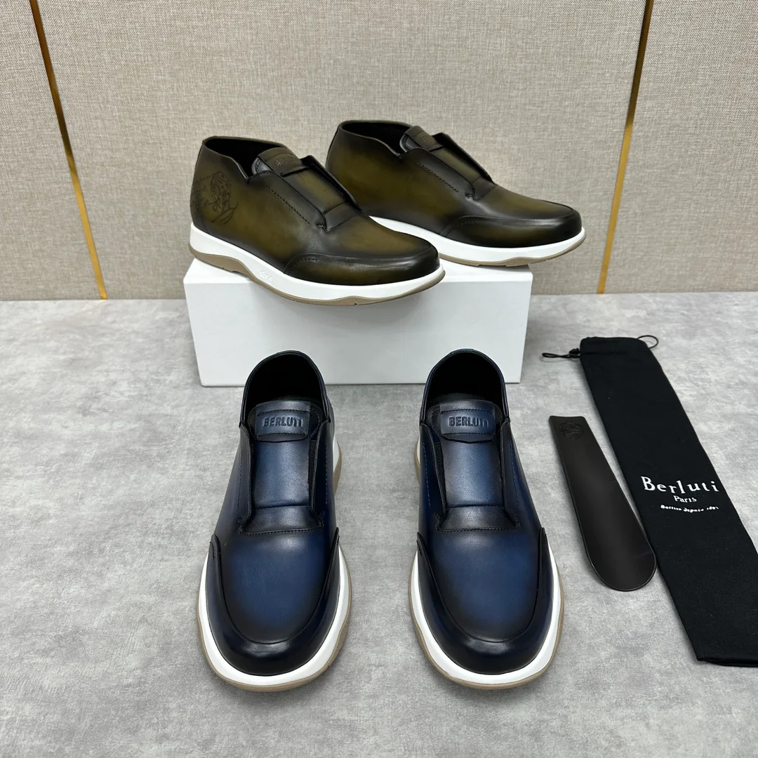 Men's Loafers And Dress Shoes BERLUTI 18100123