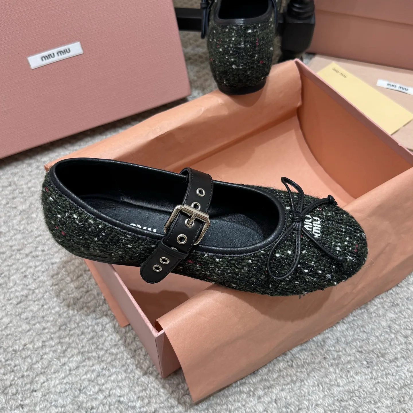 Балетки Женские Miu Miu 18676038