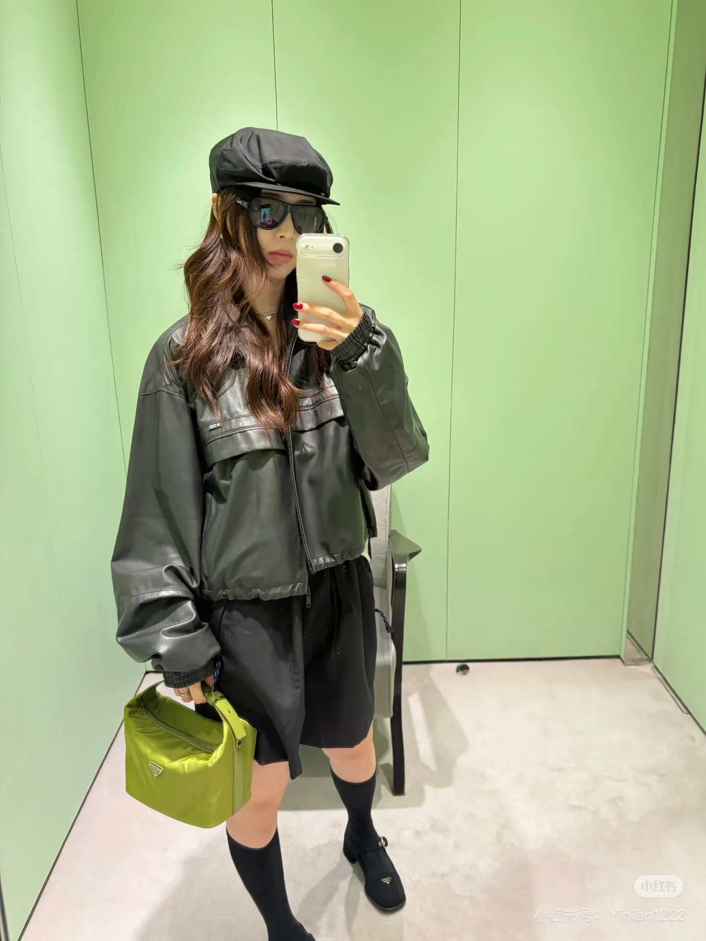 Women's Leather Jackets And Sheepskin Coats PRADA 18172848