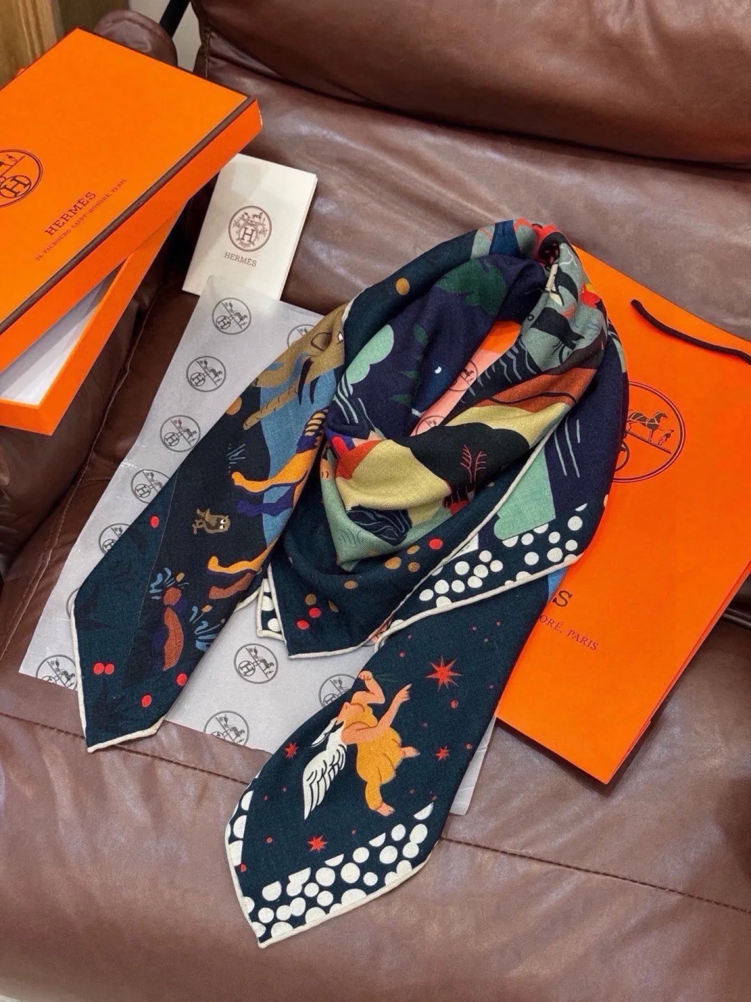 Silk Scarves HERMES 18322229