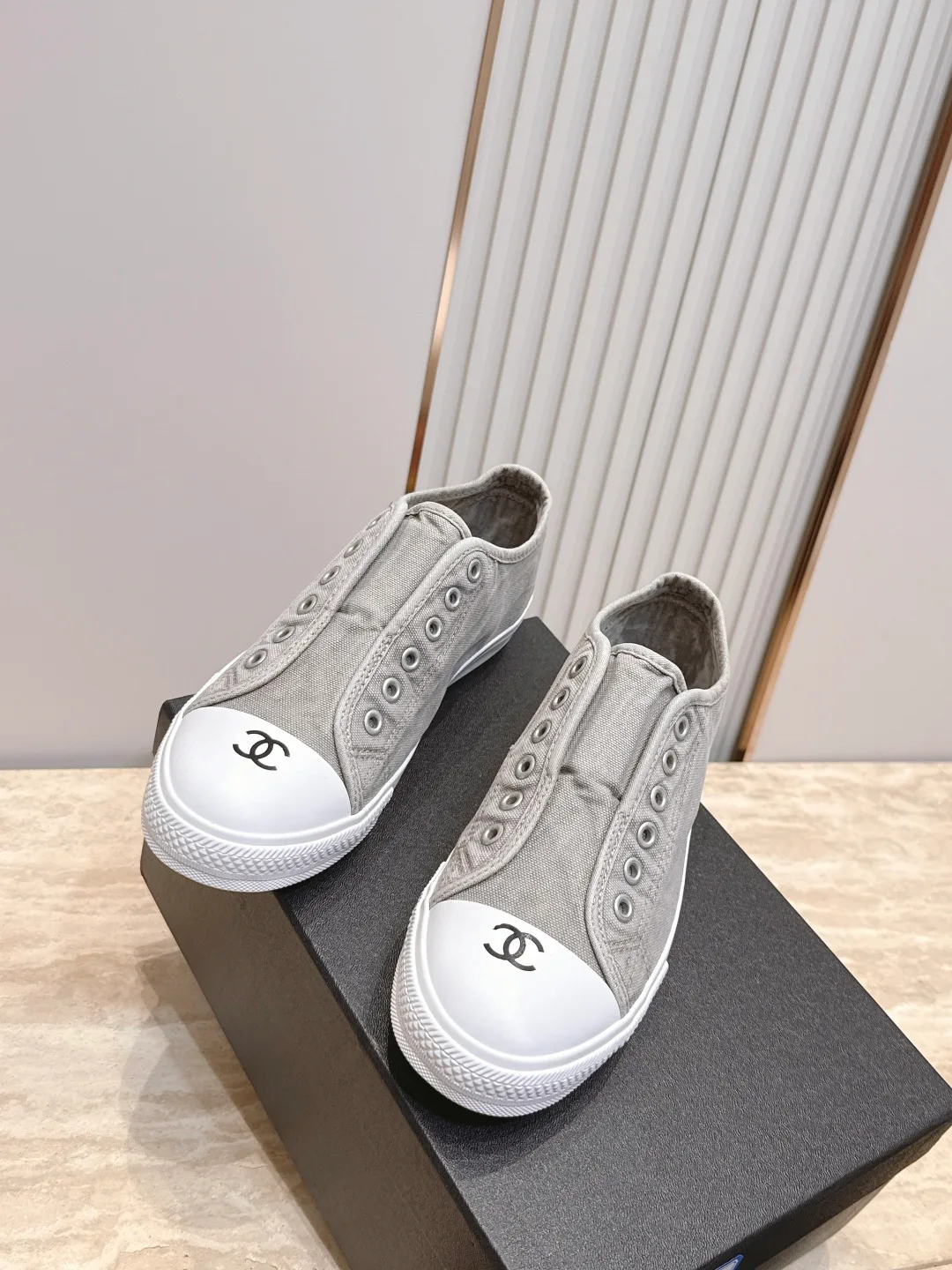 Women's Canvas Shoes CHANEL 18025818