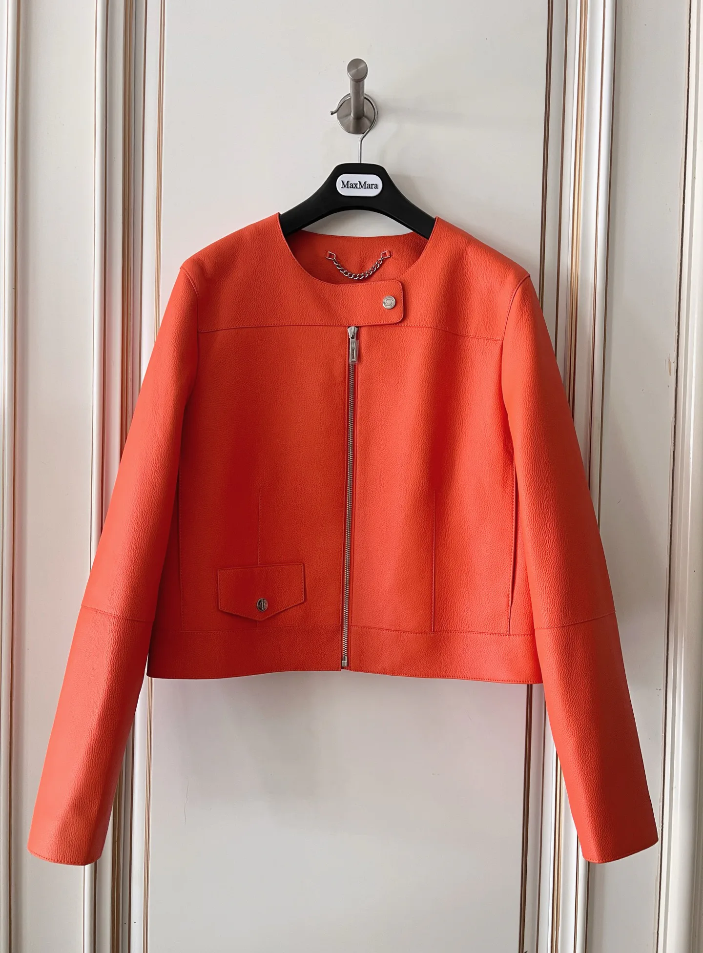 Women's Leather Jackets And Sheepskin Coats HERMES 17903745
