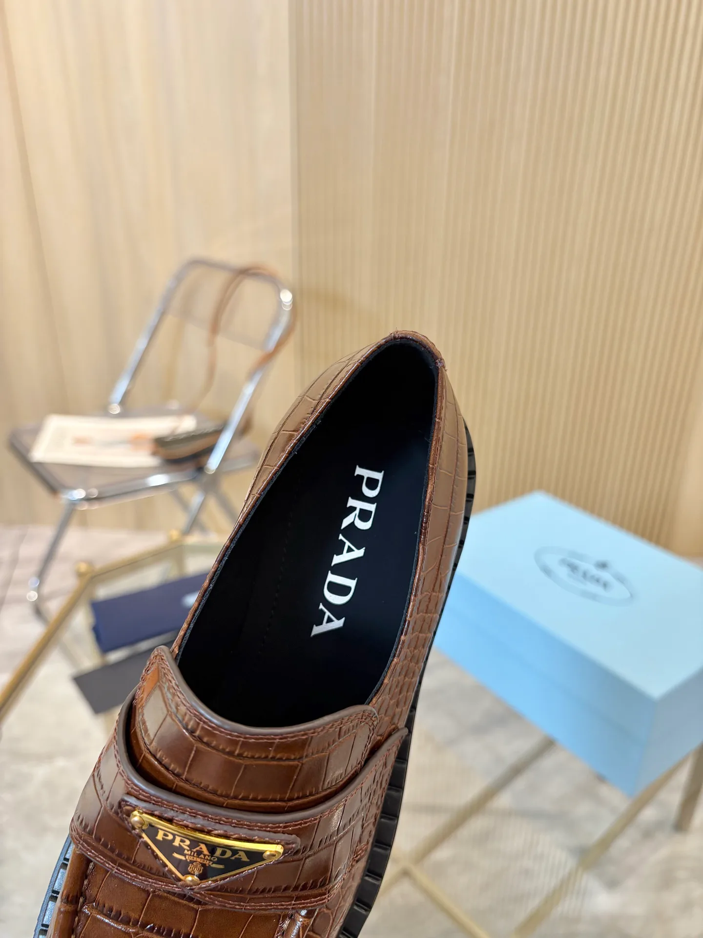 Women's Loafers And Moccasins PRADA 17524789