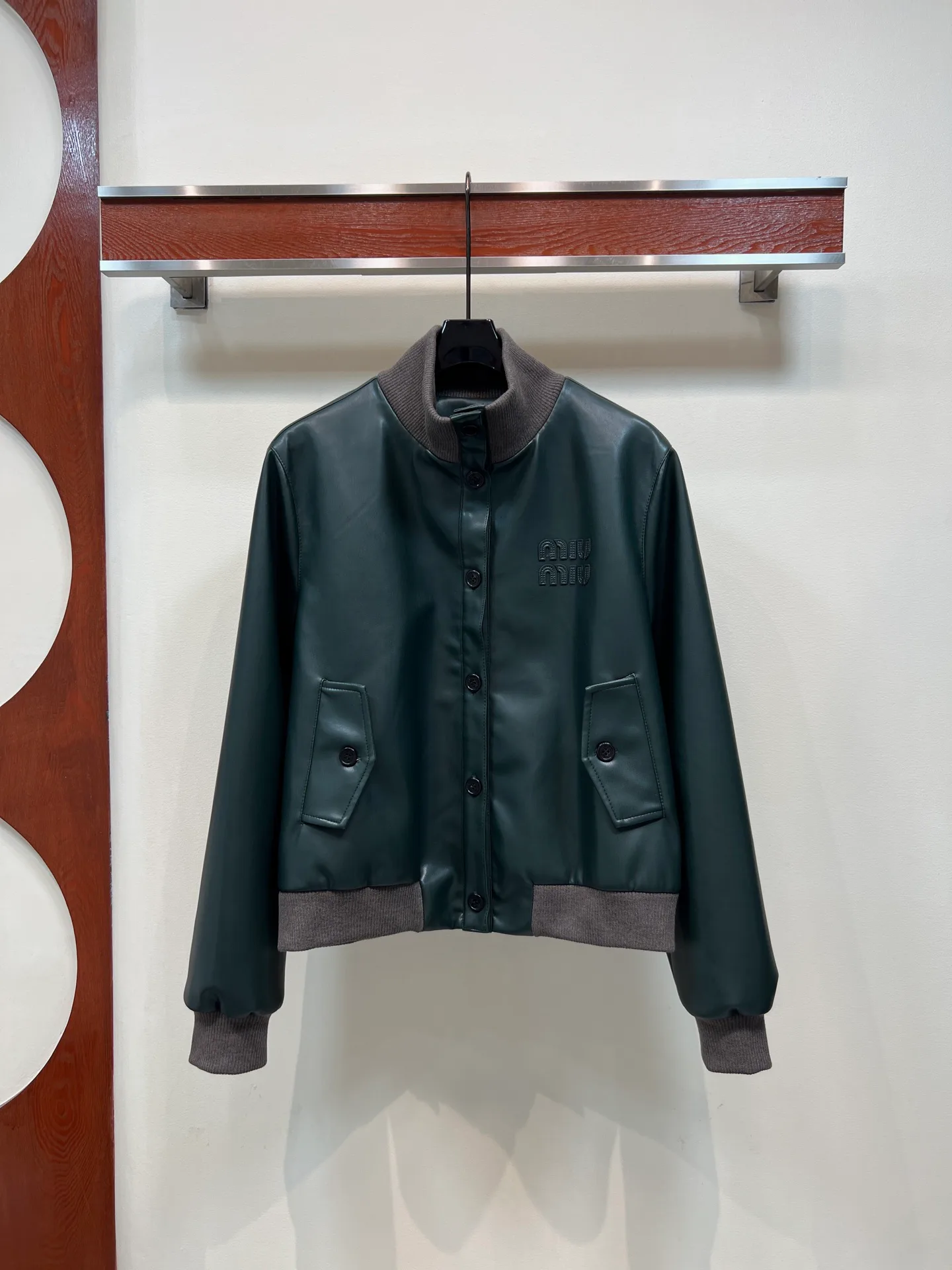 Women's Leather Jackets And Sheepskin Coats MIU MIU 18204519
