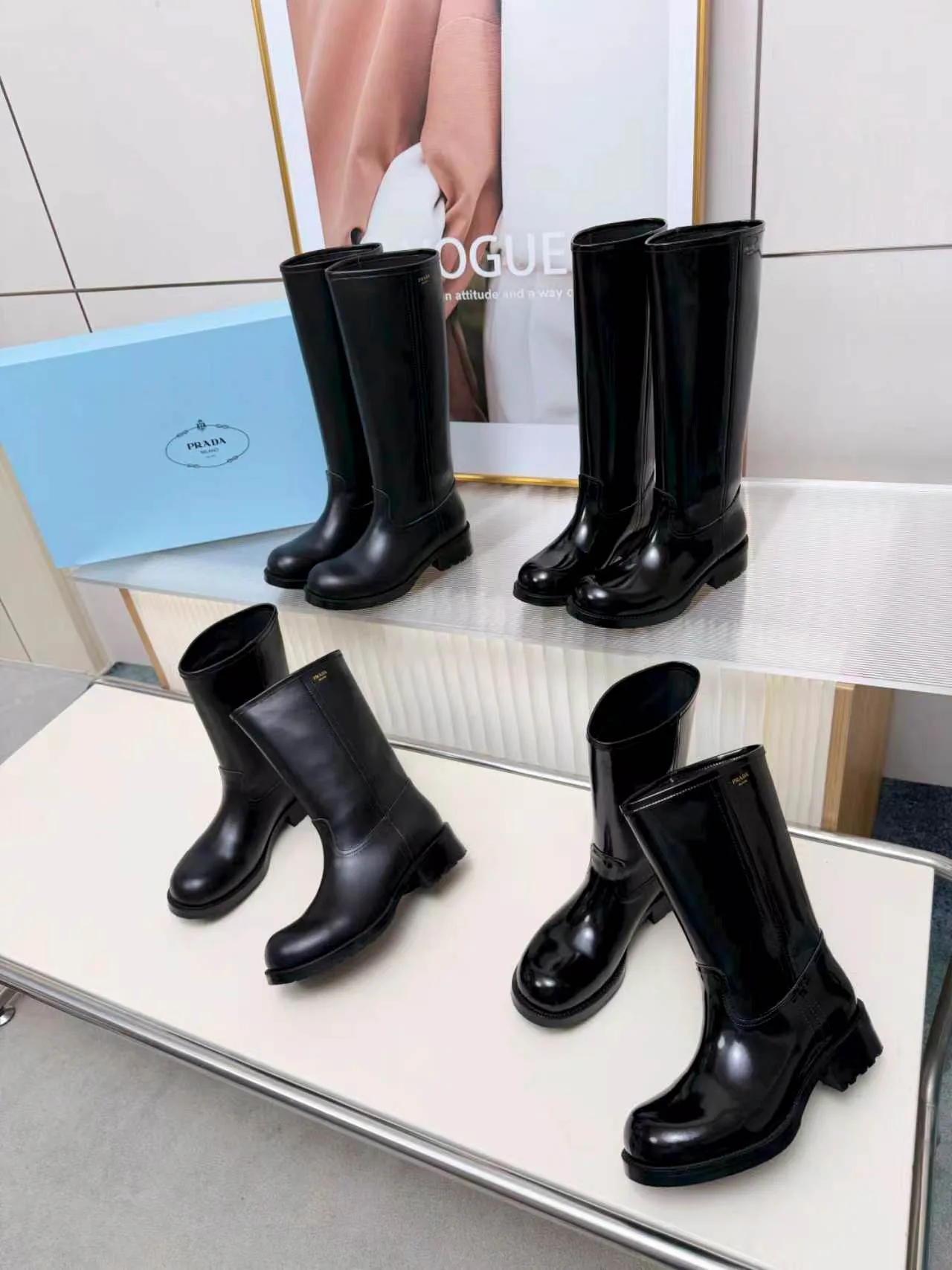 Women's Boots PRADA 17957169