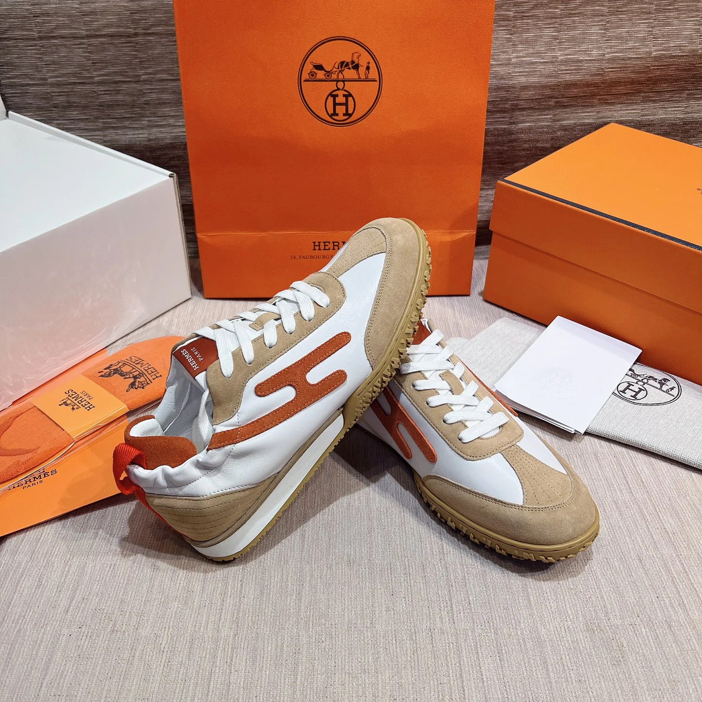 Men's Sneakers HERMES 17749545