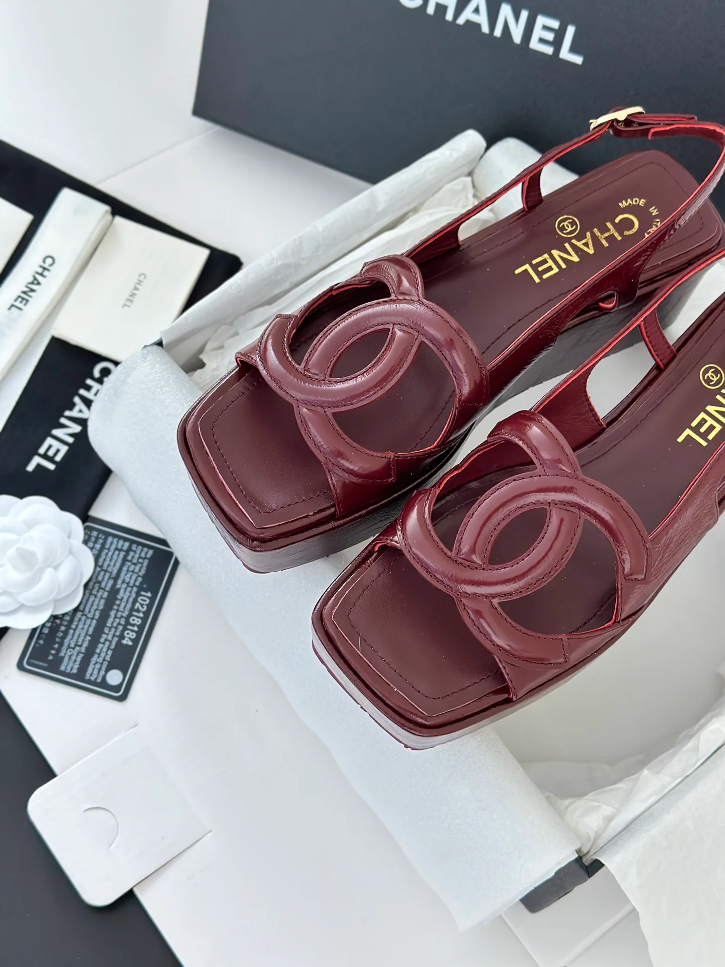 Women's Open-Toe Sandals CHANEL 18143040