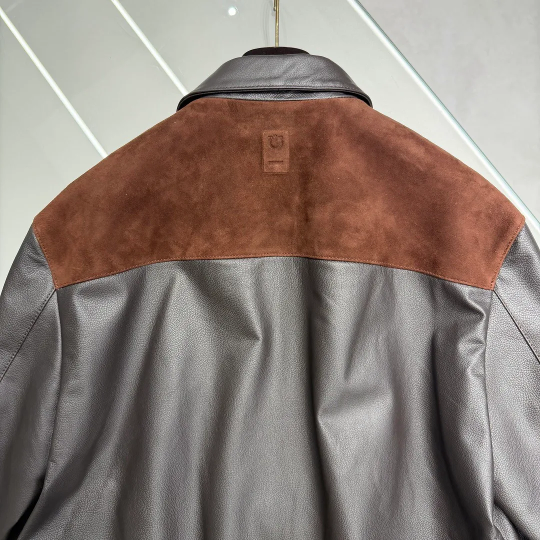 Кожаные Куртки И Дублёнки Мужские Salvatore Ferragamo 18578896