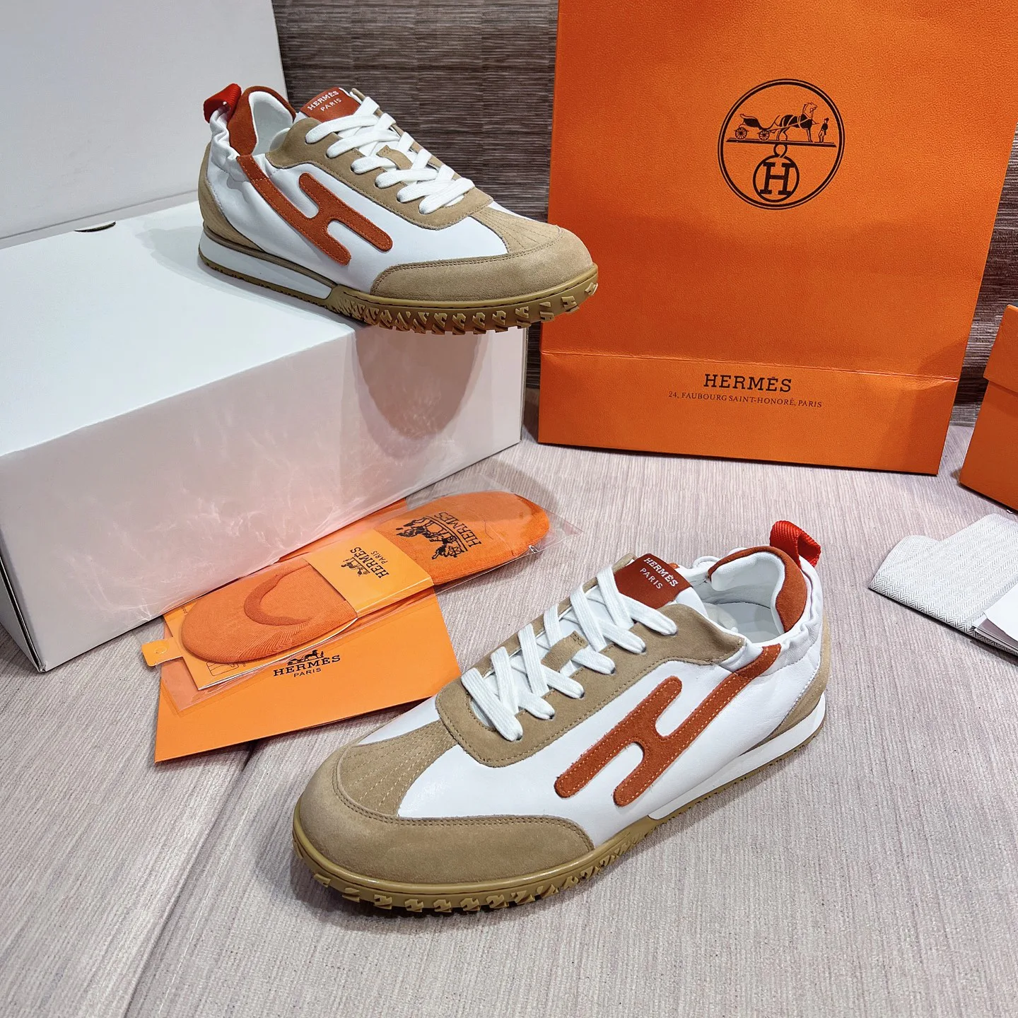 Men's Sneakers HERMES 17749545