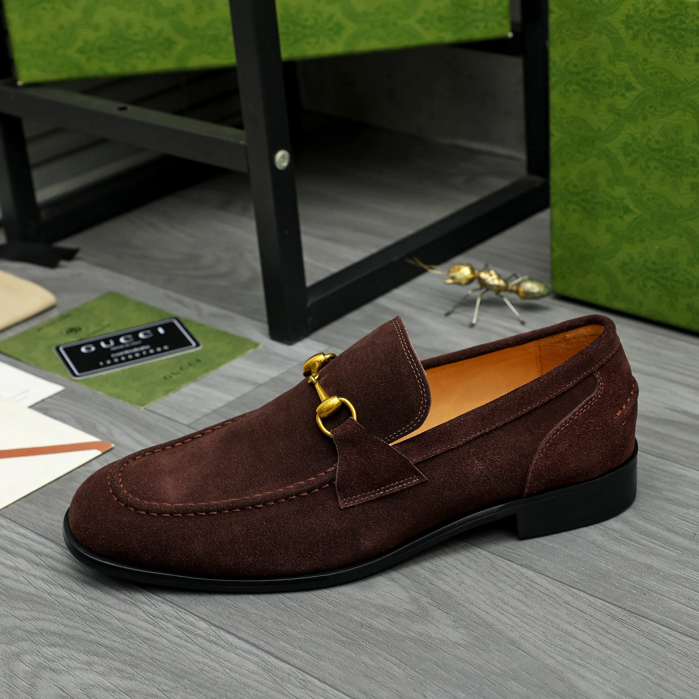 Men's Loafers And Dress Shoes GUCCI 18311601
