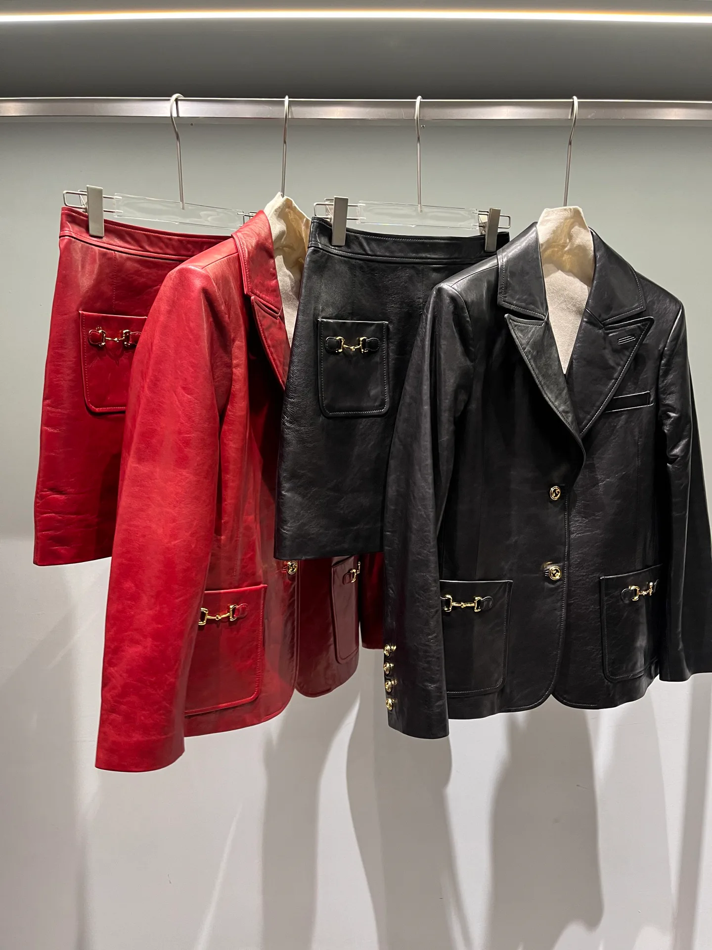 Women's Leather Jackets And Sheepskin Coats GUCCI 18064727