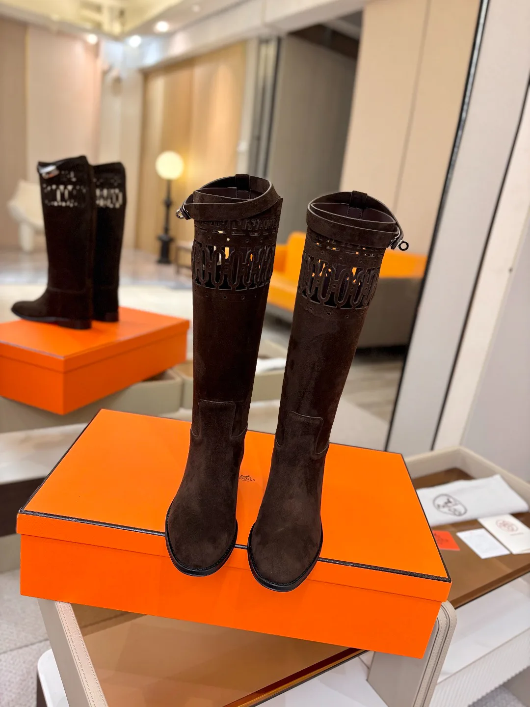 Women's Boots HERMES 18521309