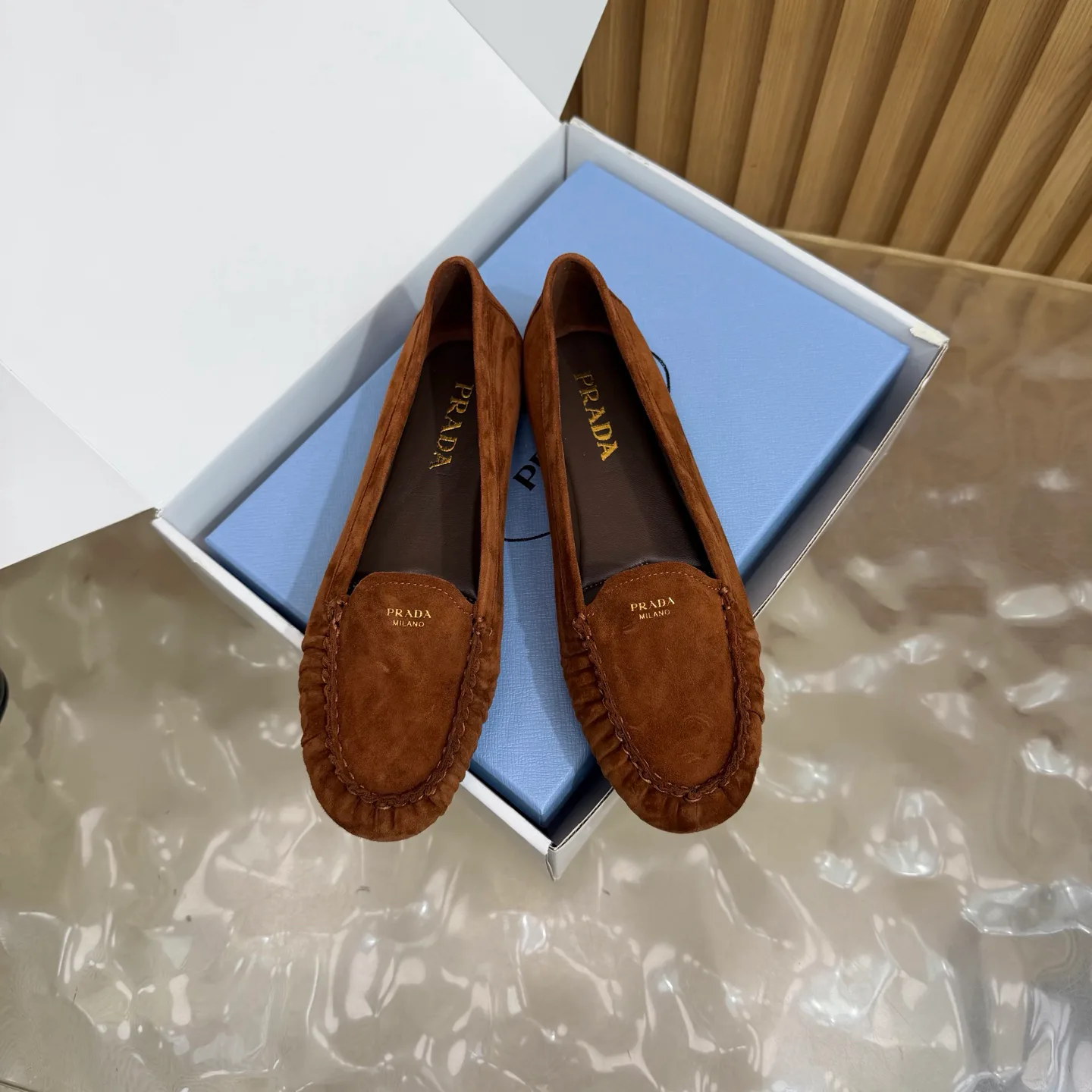 Women's Loafers And Moccasins PRADA 17406228